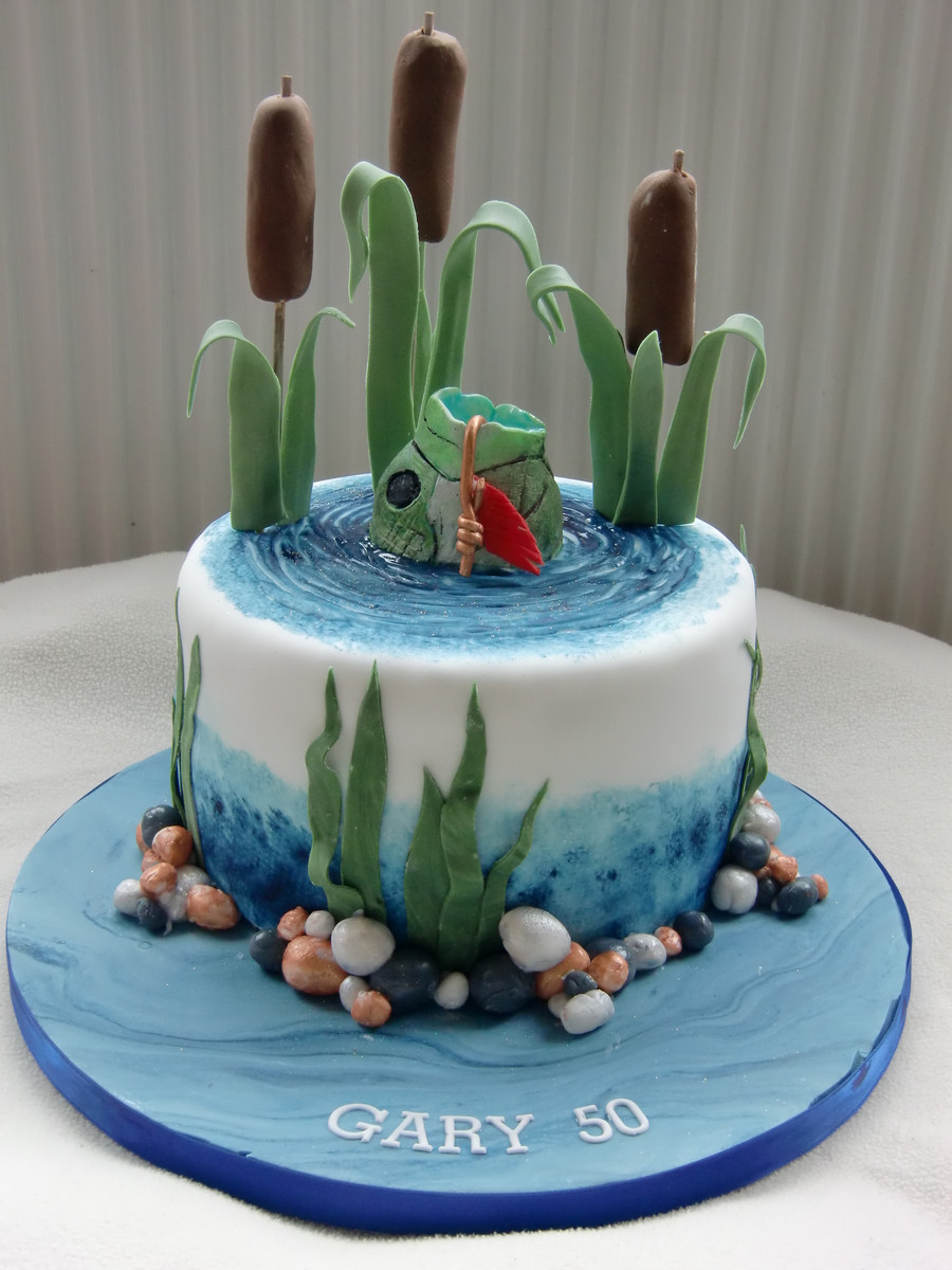 Best ideas about Fishing Birthday Cake
. Save or Pin Fishing Cake CakeCentral Now.