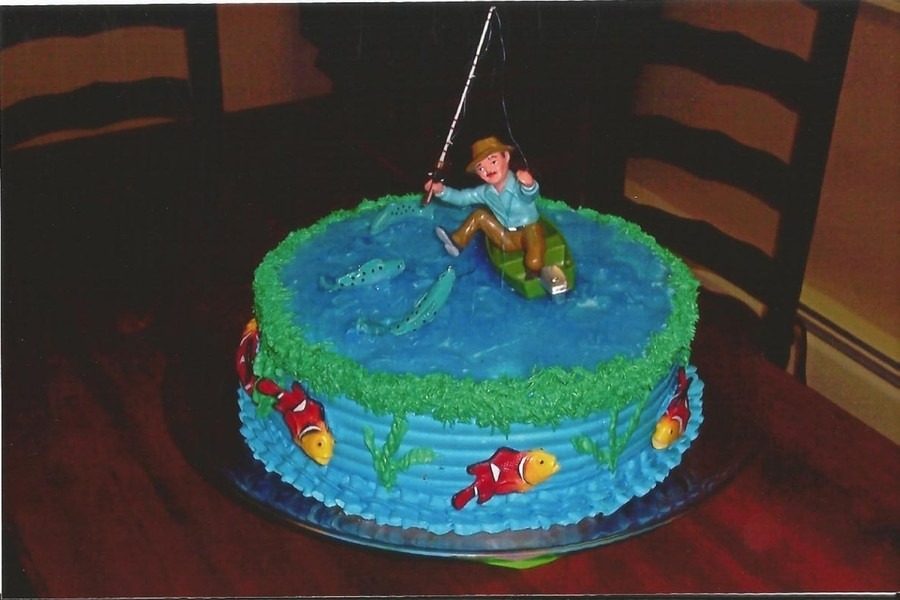 Best ideas about Fishing Birthday Cake
. Save or Pin Fishing Birthday Cake CakeCentral Now.