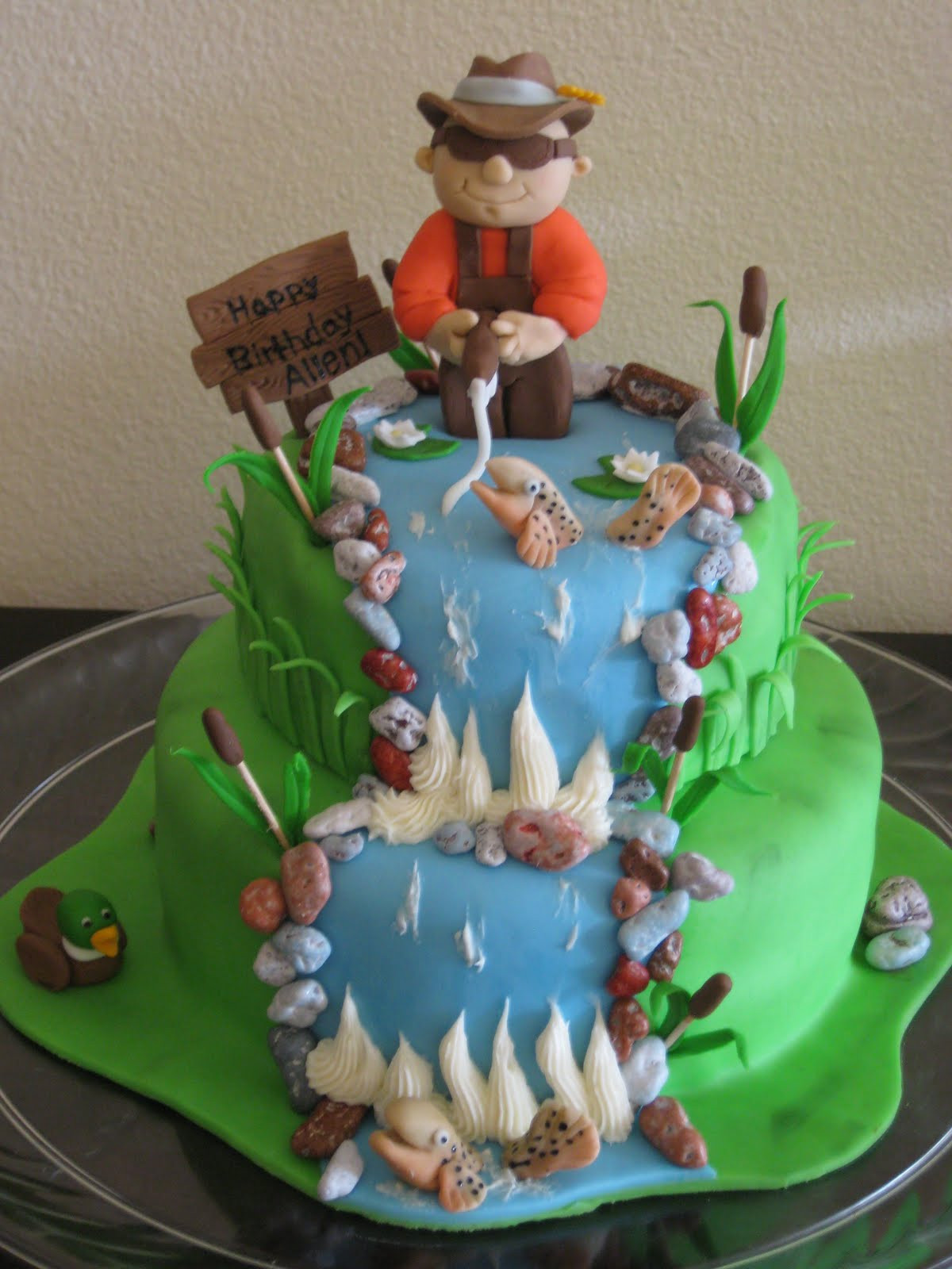 Best ideas about Fishing Birthday Cake
. Save or Pin Bashert Cakes Now.