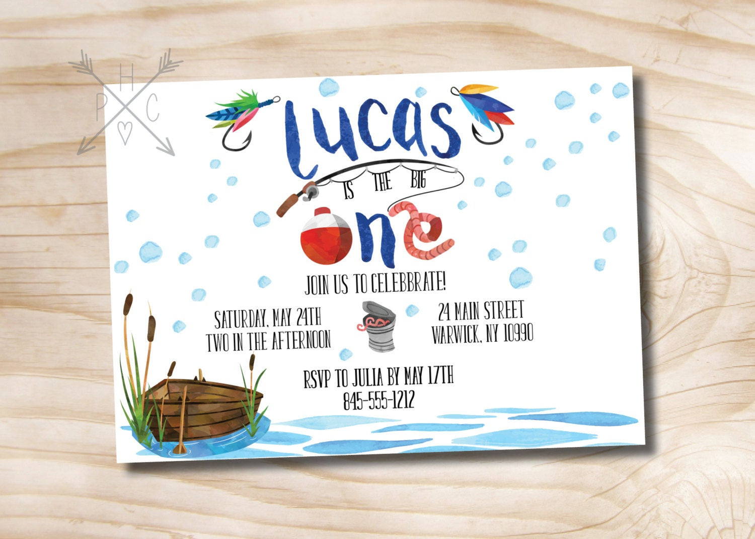 Best ideas about Fishing Birthday Invitations
. Save or Pin Fishing Birthday Invitation Watercolor Fishing Invitation Now.