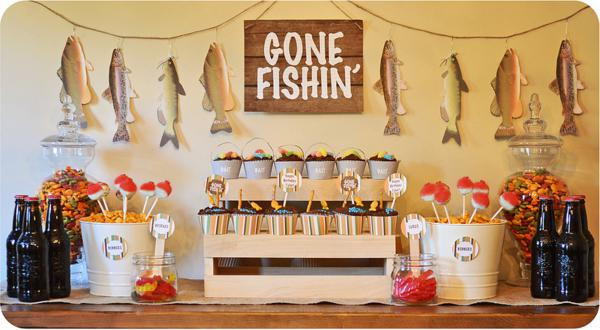 Best ideas about Fishing Birthday Party Supplies
. Save or Pin Kara s Party Ideas Gone Fishin Fisherman Boy Birthday Now.