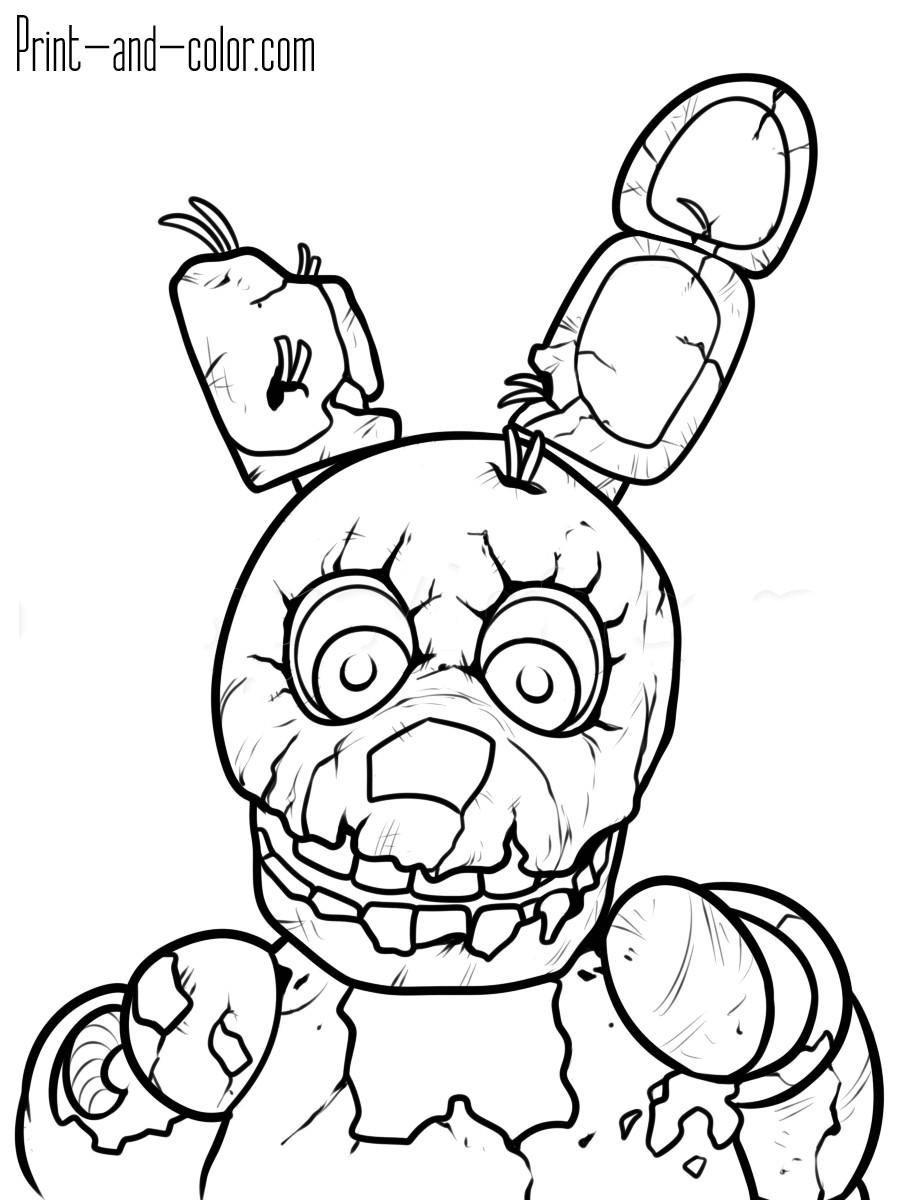 Best ideas about Five Nights Of Freddy Coloring Sheets For Boys
. Save or Pin Five nights at freddy s coloring pages Now.