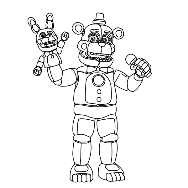 Best ideas about Five Nights Of Freddy Coloring Sheets For Boys
. Save or Pin Free Printable Five Nights At Freddy s FNAF Coloring Pages Now.