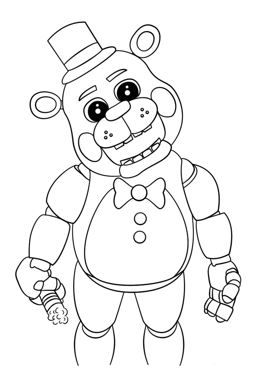 Best ideas about Five Nights Of Freddy Coloring Sheets For Boys
. Save or Pin Cute Five Nights At Freddys 2018 Coloring Pages Now.
