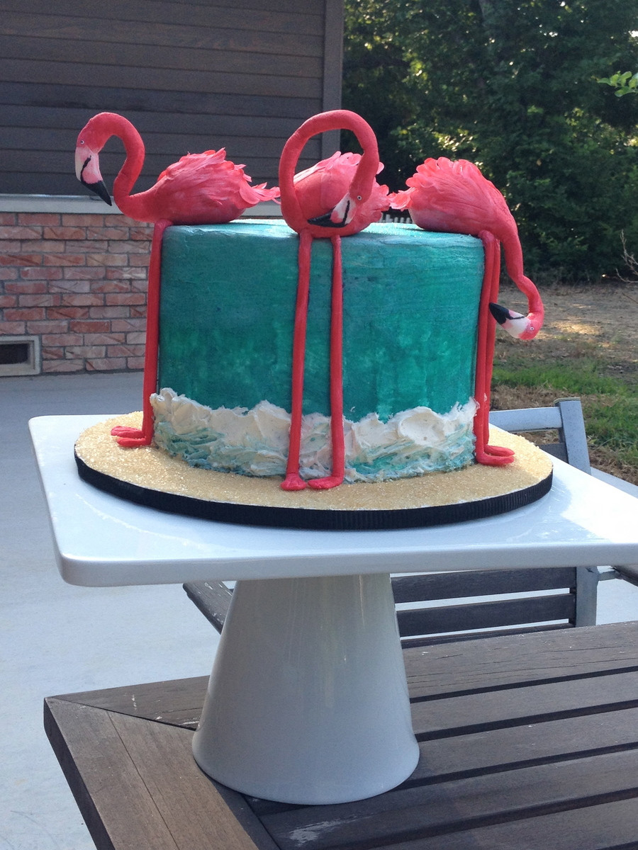 Best ideas about Flamingo Birthday Cake
. Save or Pin Flamingo Cake The Flamingos Are Made Out Gumpaste The Now.
