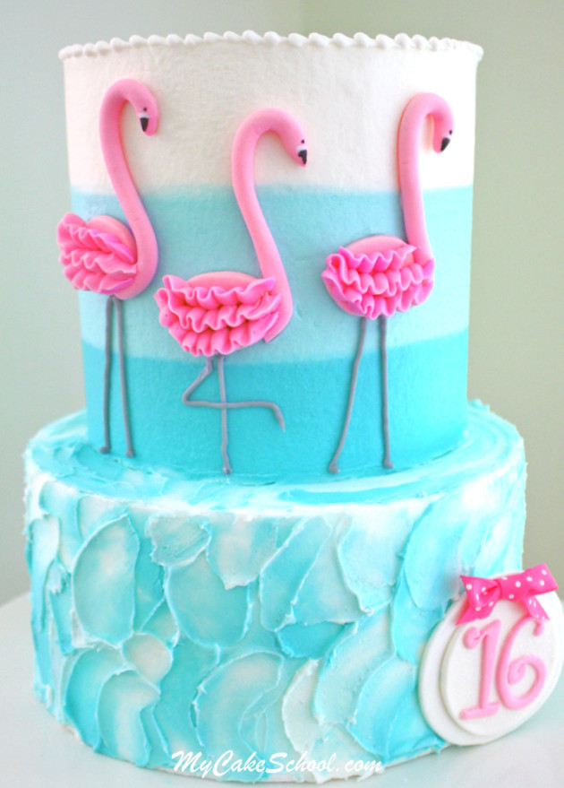 Best ideas about Flamingo Birthday Cake
. Save or Pin Flamingo Cake A Cake Video Tutorial Now.
