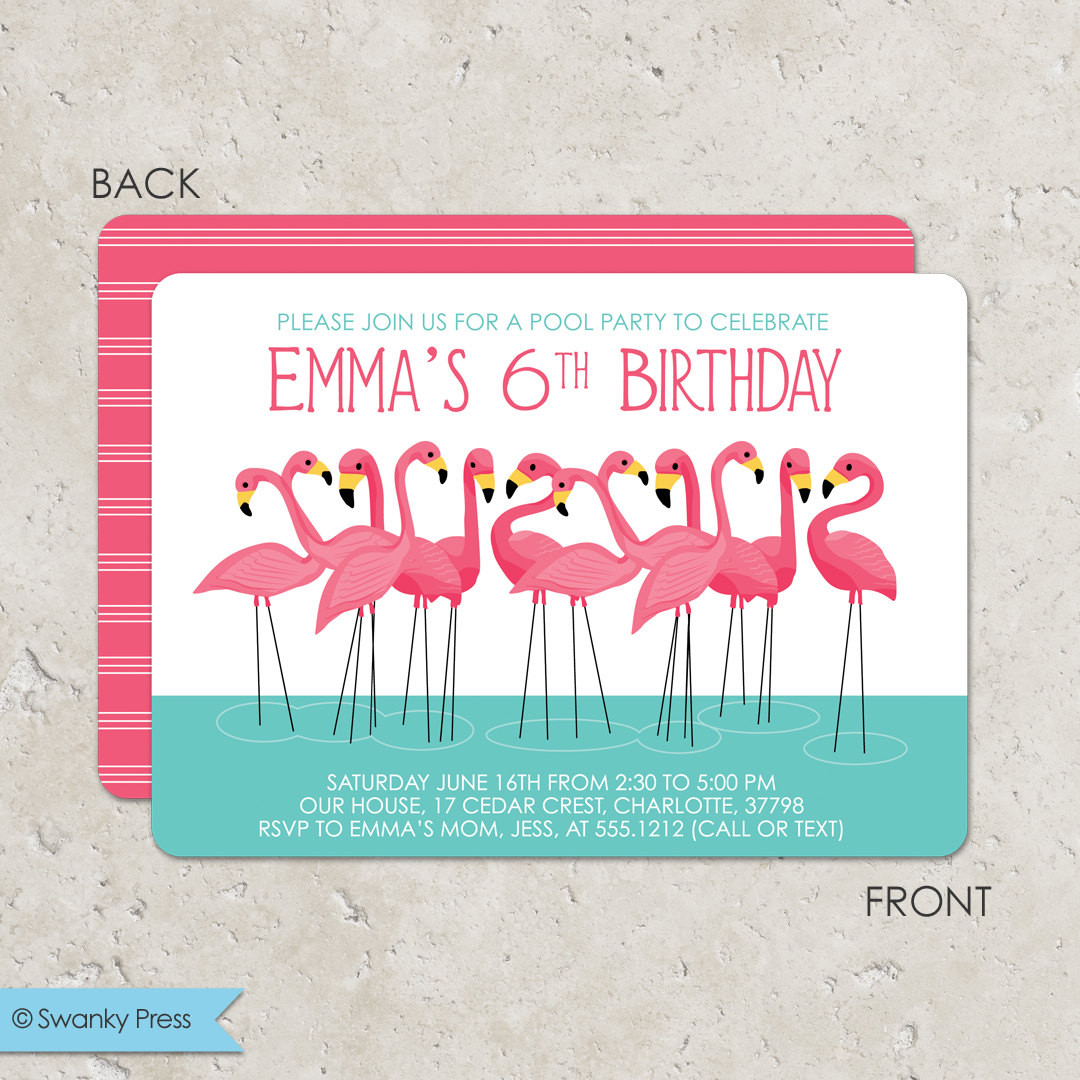 Best ideas about Flamingo Birthday Invitations
. Save or Pin Flamingo Invitation pink flamingo party pink flamingo invite Now.