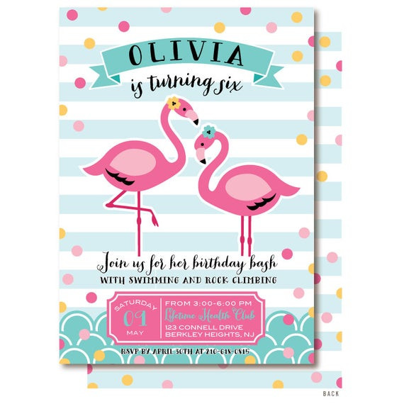 Best ideas about Flamingo Birthday Invitations
. Save or Pin Flamingo Invitation Pink Pool Party Birthday Invitations Now.