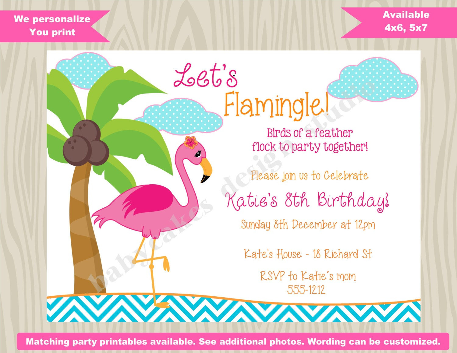 Best ideas about Flamingo Birthday Invitations
. Save or Pin Flamingo Birthday Invitation Invite Flamingo Pool Party Now.