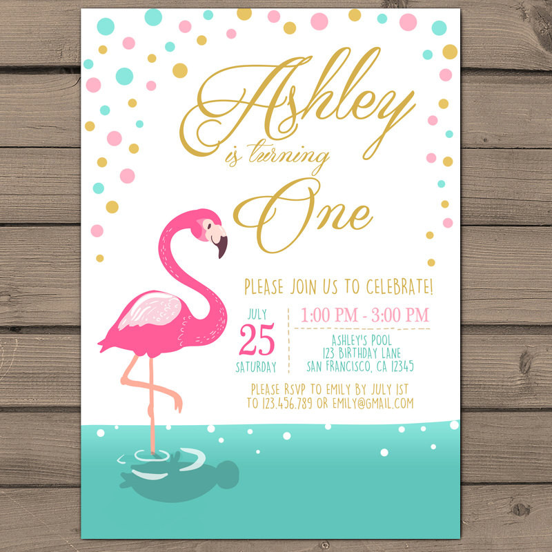 Best ideas about Flamingo Birthday Invitations
. Save or Pin Flamingo party invitation Flamingo birthday invitation Now.