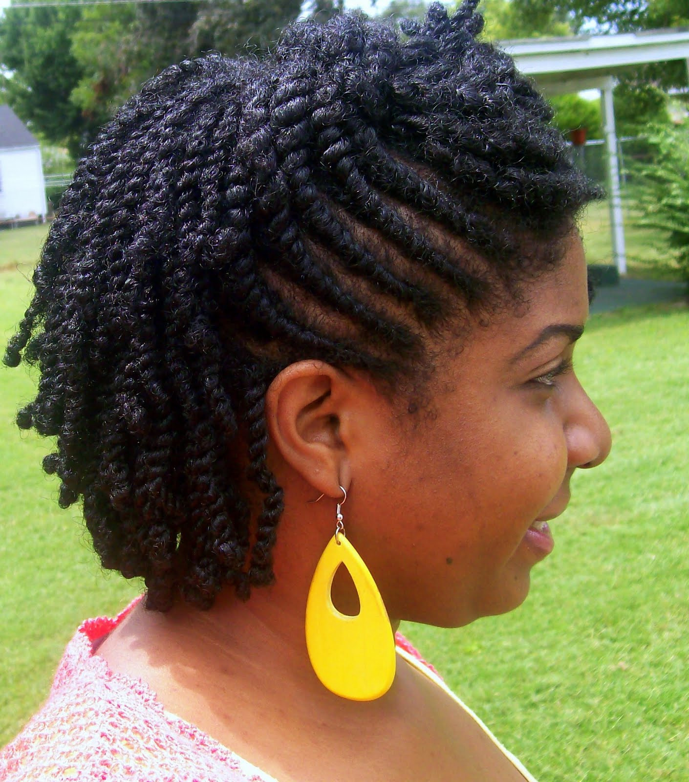 Best ideas about Flat Twist Hairstyles For Natural Hair
. Save or Pin Flat twist styles for short natural hair BakuLand Now.