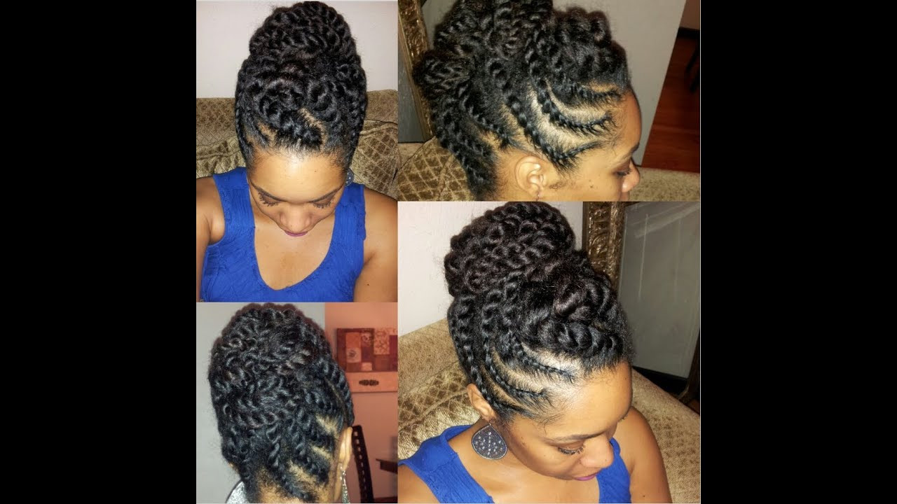 Best ideas about Flat Twist Updo Hairstyles
. Save or Pin Natural Hair Flat twist Updo Protective Hairstyle Now.