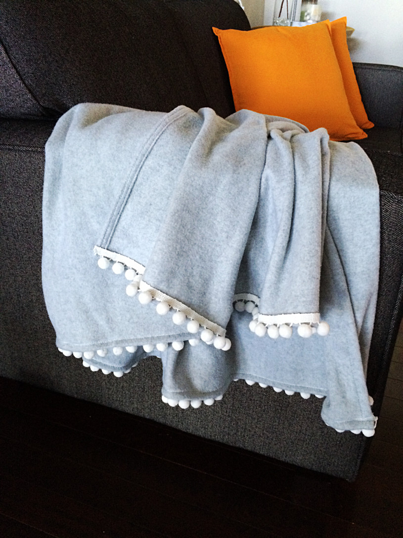 Best ideas about Fleece Blankets DIY
. Save or Pin DIY Pom Pom Fleece Blanket – Bunny Baubles Now.