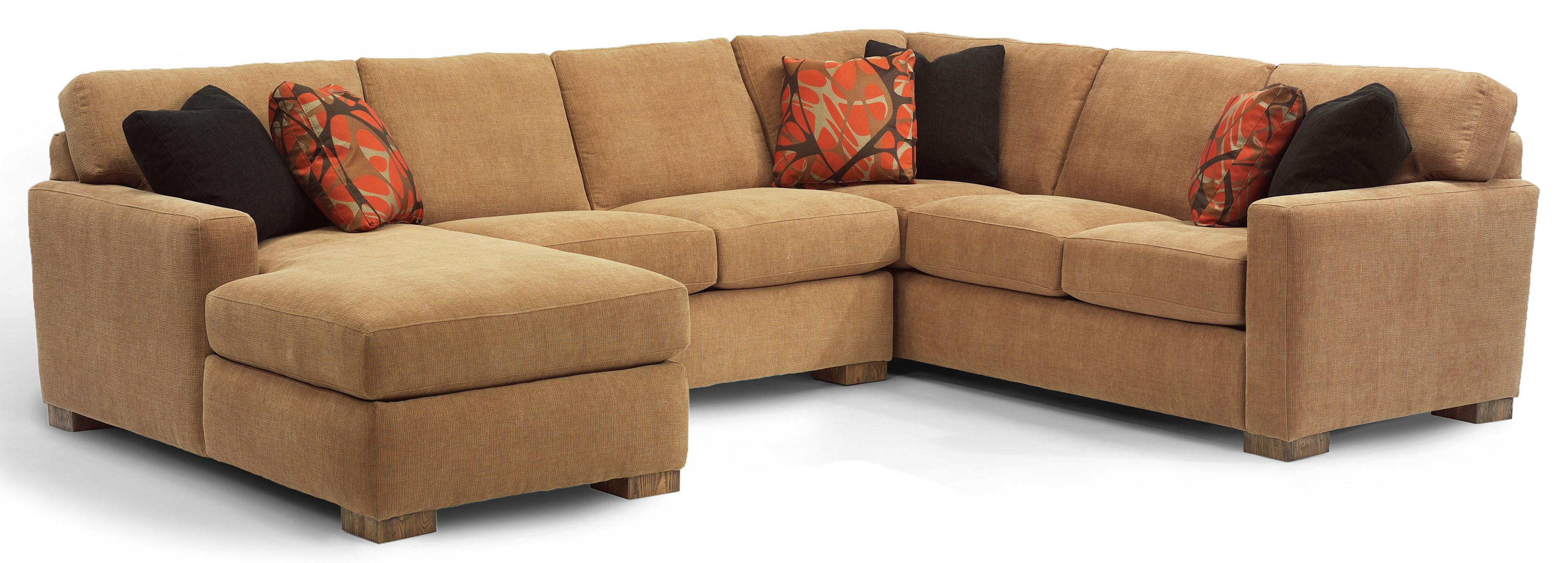 Best ideas about Flex Steel Sectional Sofa
. Save or Pin Flexsteel Bryant Contemporary 3 pc Sectional Sofa with Now.