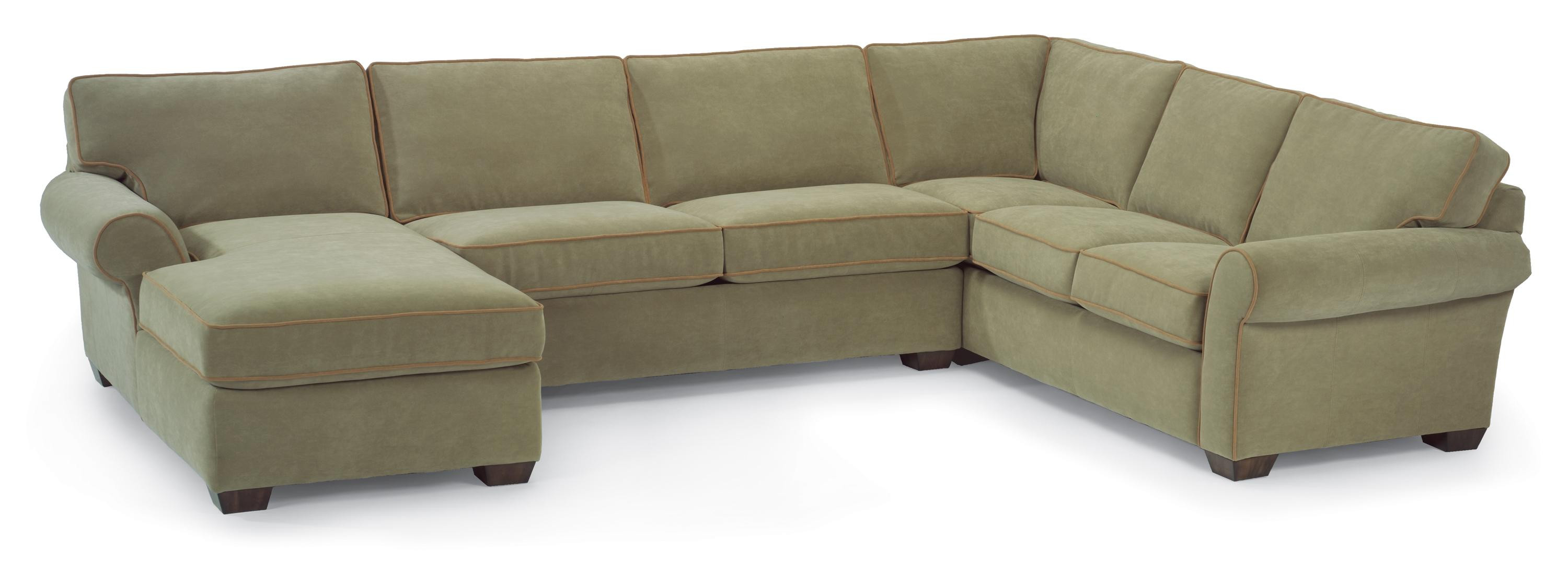 Best ideas about Flex Steel Sectional Sofa
. Save or Pin Flexsteel Vail Stationary Sectional Sofa with Left Side Now.