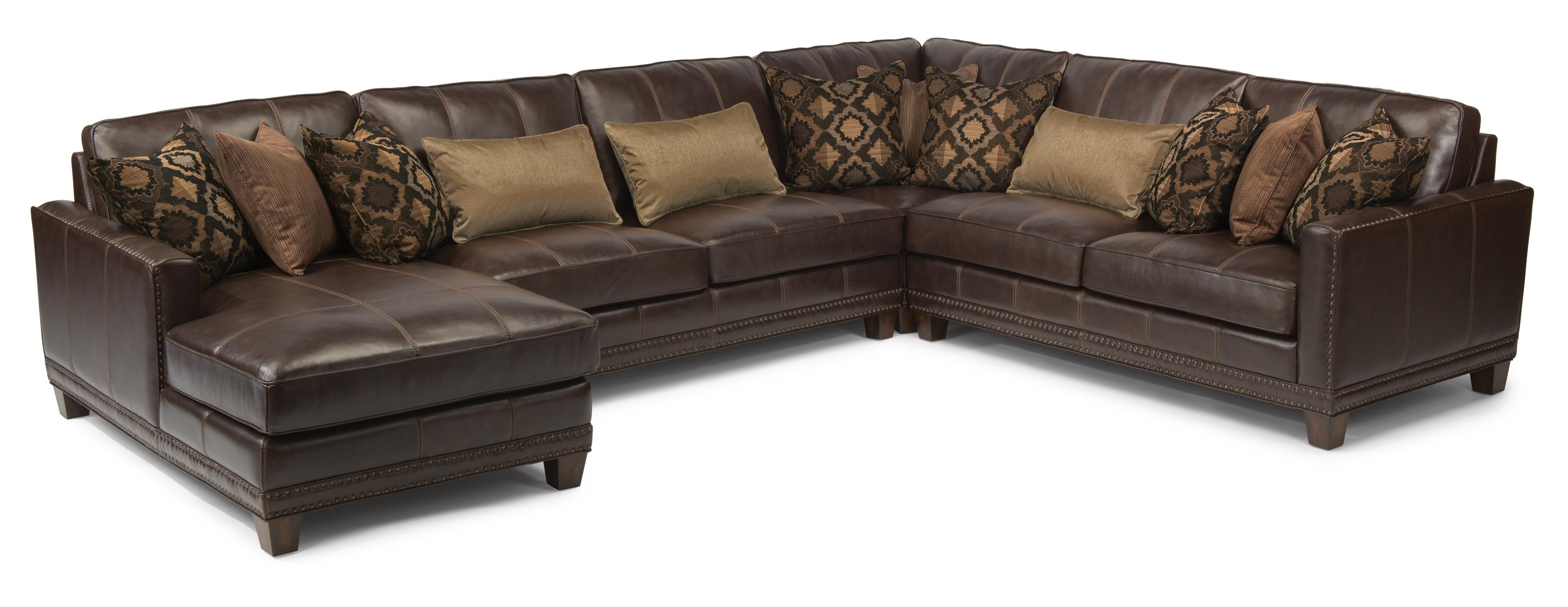 Best ideas about Flex Steel Sectional Sofa
. Save or Pin Flexsteel Latitudes Port Royal Transitional Four Piece Now.
