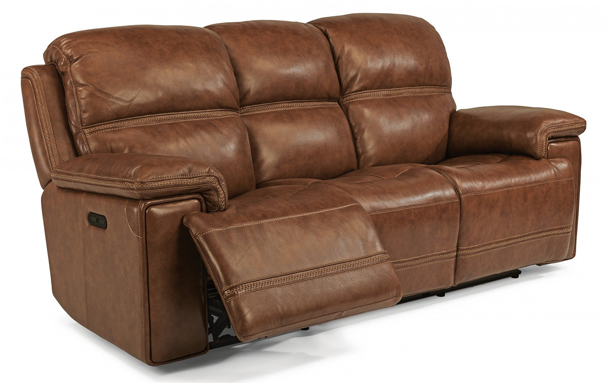 Best ideas about Flexsteel Leather Reclining Sofa
. Save or Pin Flexsteel Fenwick Leather Power Reclining Sofa with Power Now.