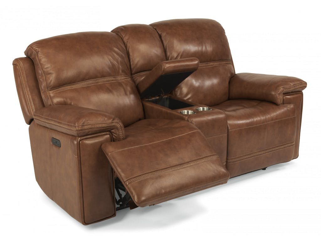 Best ideas about Flexsteel Leather Reclining Sofa
. Save or Pin Flexsteel Living Room Leather Power Reclining Loveseat Now.