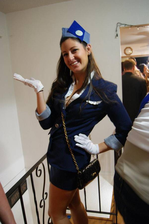 Best ideas about Flight Attendant Costumes DIY
. Save or Pin Halloween DIY Pan Am Air Stewardess Costume Lauren Conrad Now.