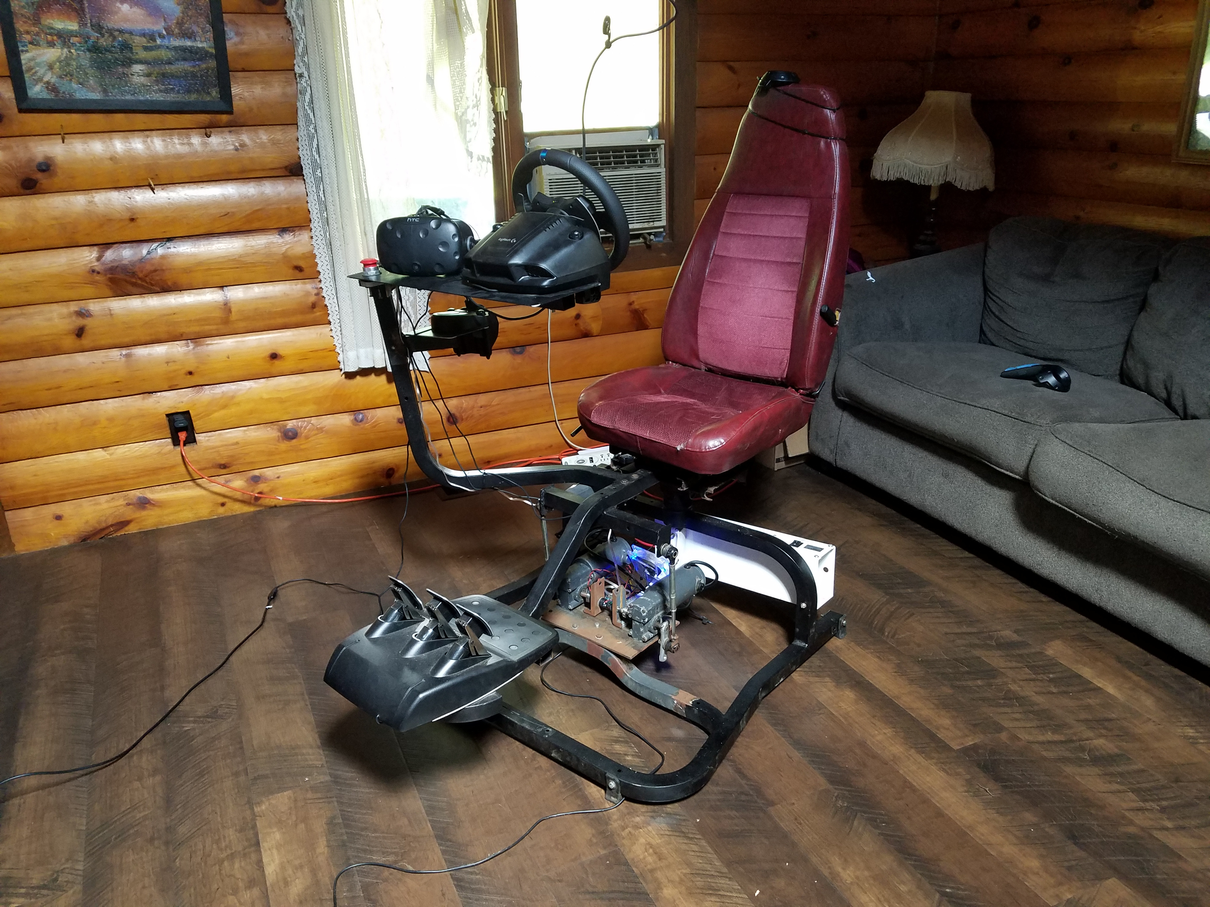 Best ideas about Flight Sim Chair DIY
. Save or Pin Building A Motion Simulator Out Spare Parts – VirtualR Now.