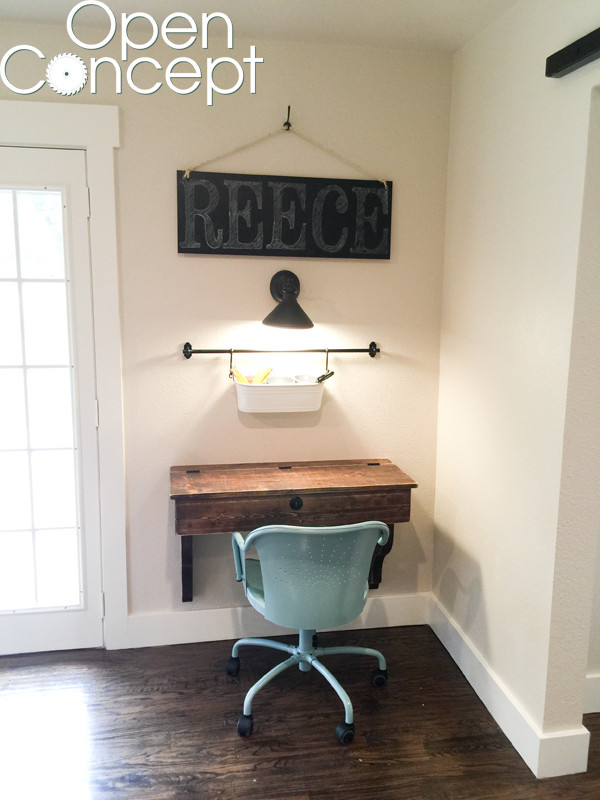Best ideas about Floating Desk DIY
. Save or Pin DIY Floating Student Desk as seen on HGTV Open Concept Now.