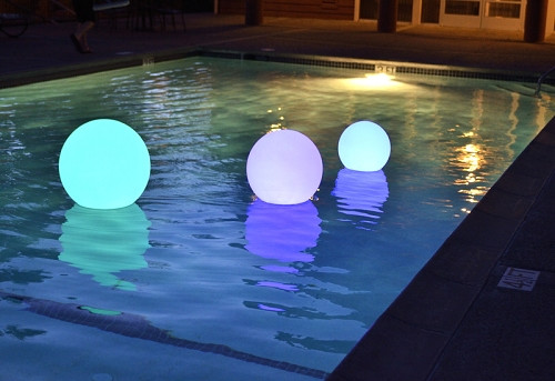 Best ideas about Floating Pool Lights
. Save or Pin Floating Pool Light Rainbow Orb Now.