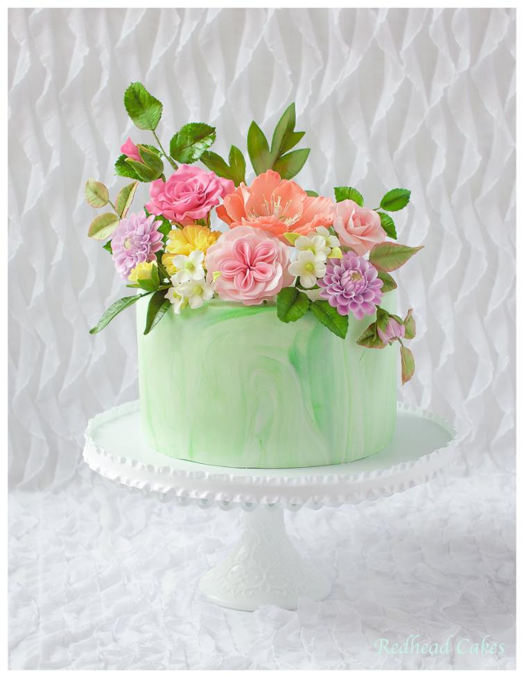 Best ideas about Floral Birthday Cake
. Save or Pin Floral Birthday Birthday Cake Now.