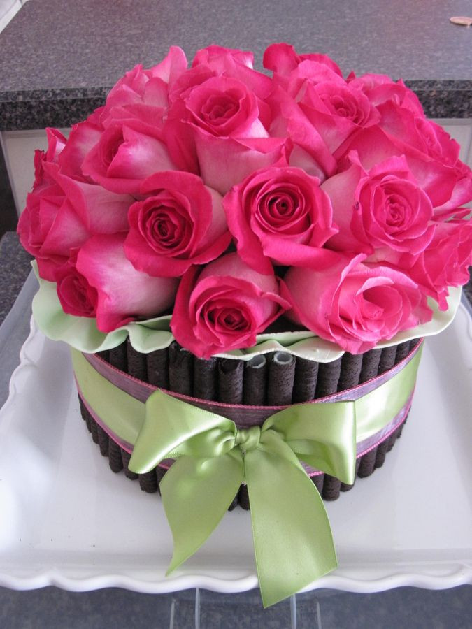 Best ideas about Flower Birthday Cake
. Save or Pin Fresh Flower cake — Birthday Cakes Now.