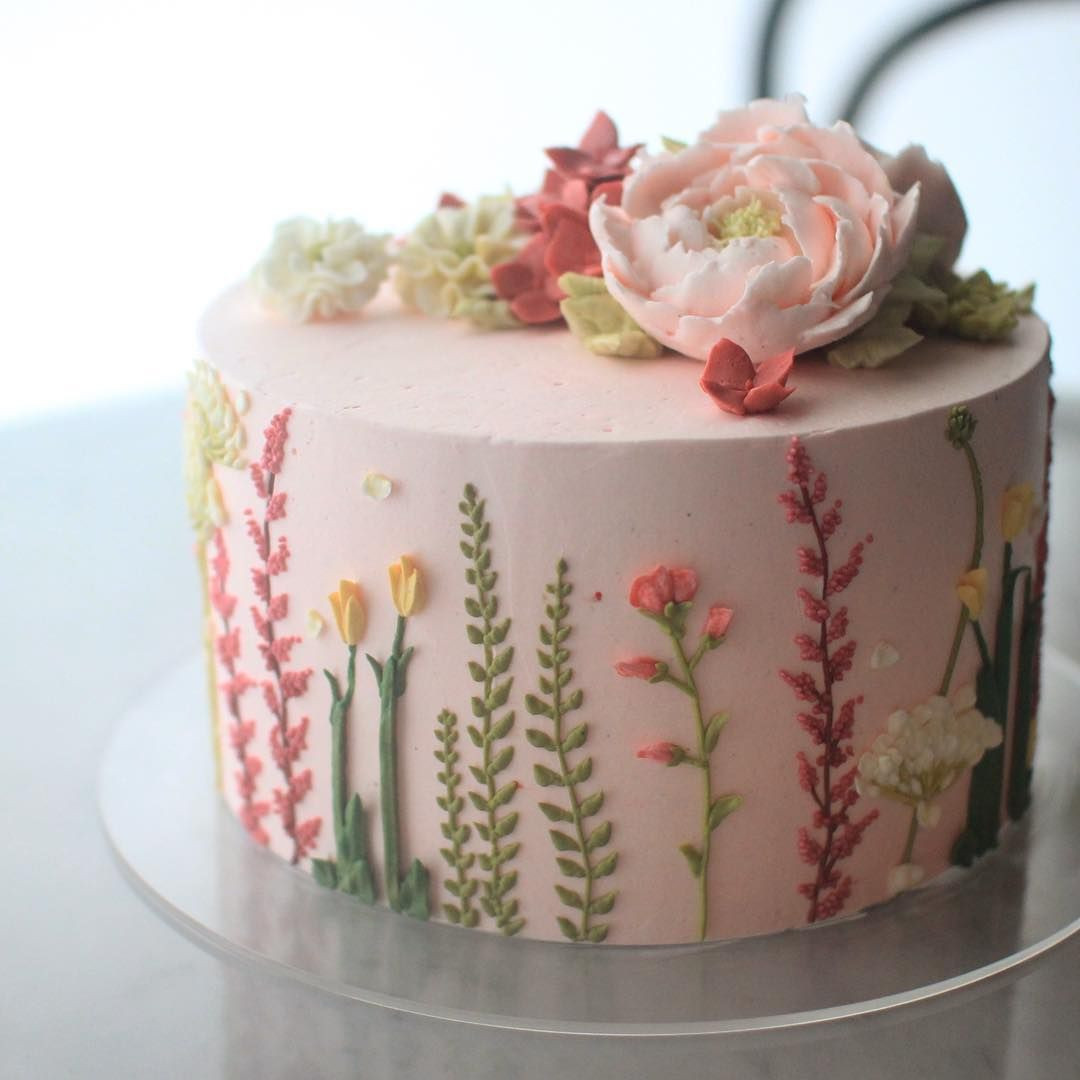 Best ideas about Flower Birthday Cake
. Save or Pin The Latest Cake Trend is Unbelievably Stunning Now.