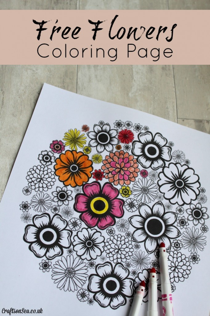 Best ideas about Flower Crafts For Adults
. Save or Pin Free Flowers Adult Coloring Page Crafts on Sea Now.