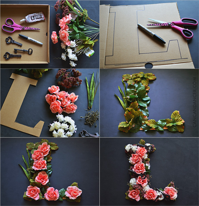 Best ideas about Flower Letters DIY
. Save or Pin DIY Floral Letter Now.