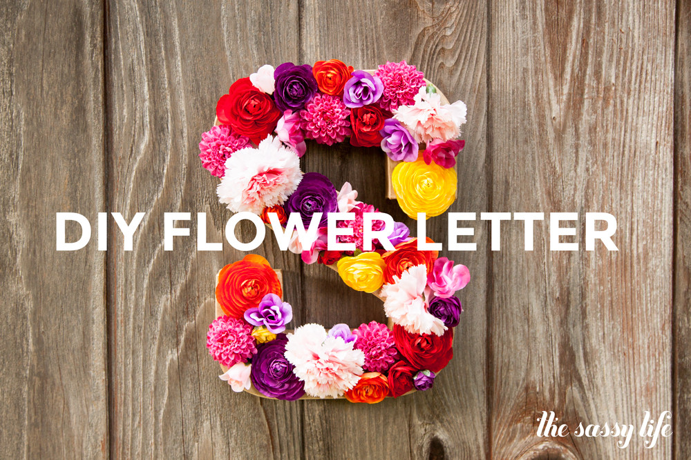 Best ideas about Flower Letters DIY
. Save or Pin DIY Flower Letter Now.