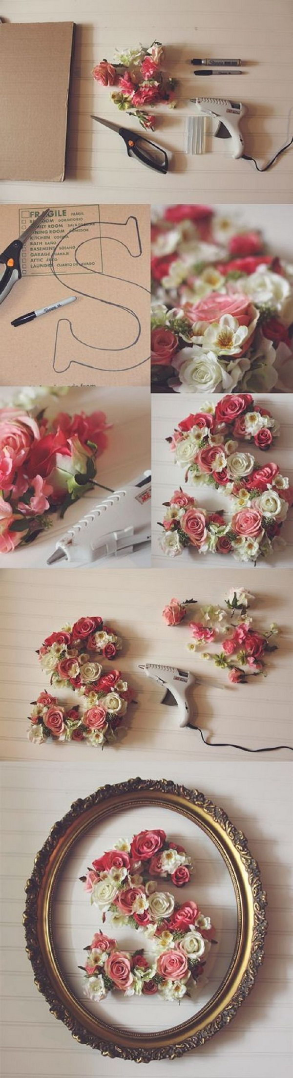 Best ideas about Flower Letters DIY
. Save or Pin DIY Letter Ideas & Tutorials Hative Now.