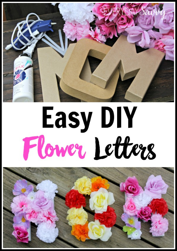 Best ideas about Flower Letters DIY
. Save or Pin DIY Flower Letters Tutorial Cute & Easy to Make DIY Decor Now.