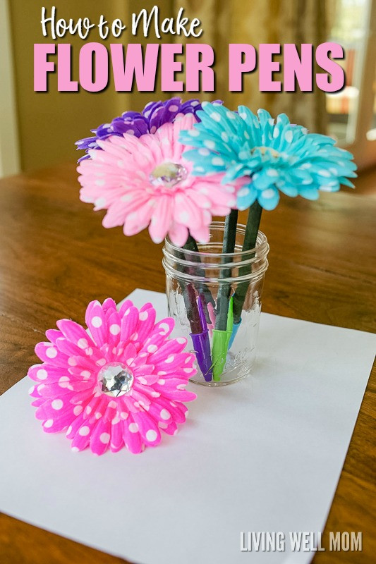 Best ideas about Flower Pens DIY
. Save or Pin How to Make Flower Pens Now.