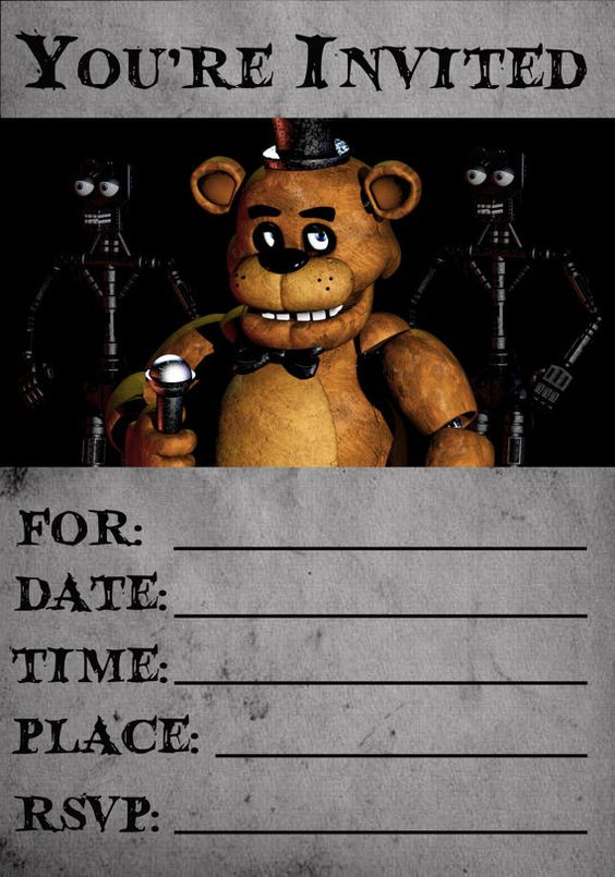 Best ideas about Fnaf Birthday Invitations
. Save or Pin FNAF Parties and Invitations on Pinterest Now.