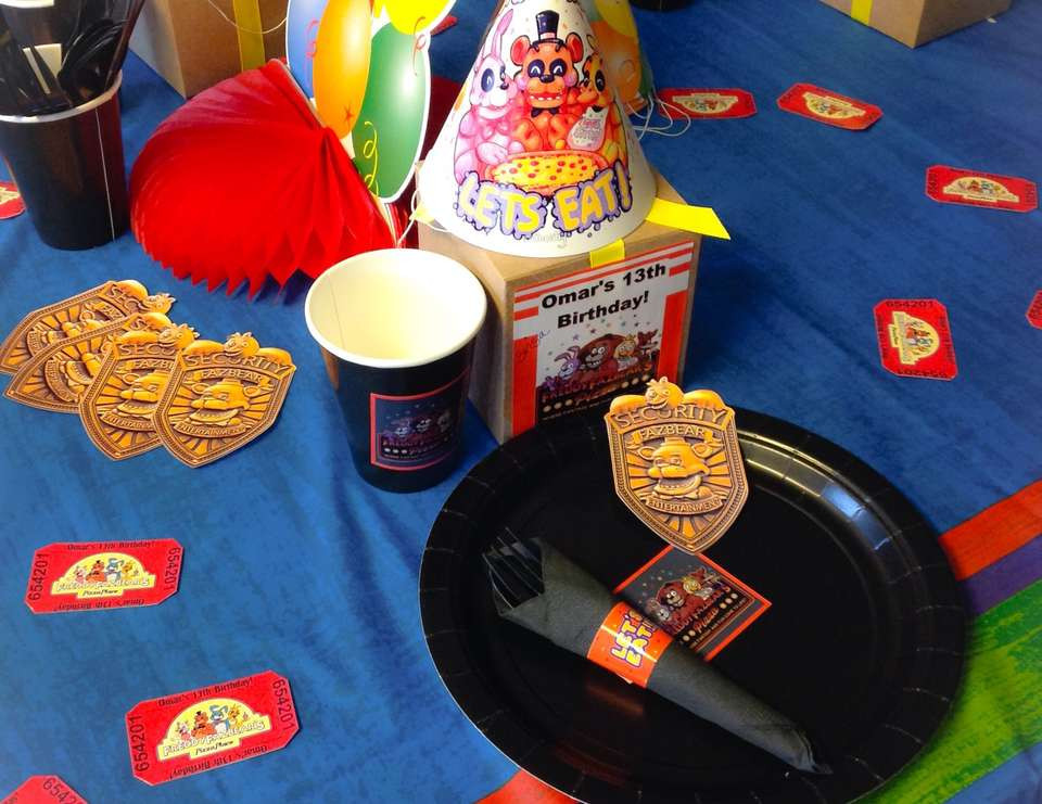 Best ideas about Fnaf Birthday Party Decorations
. Save or Pin Five nights at freddy s Birthday "Five Nights At Freddy Now.