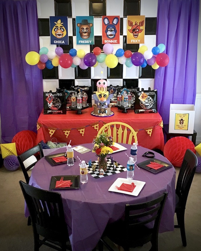 Best ideas about Fnaf Birthday Party
. Save or Pin Kara s Party Ideas Five Nights At Freddy s Birthday Party Now.