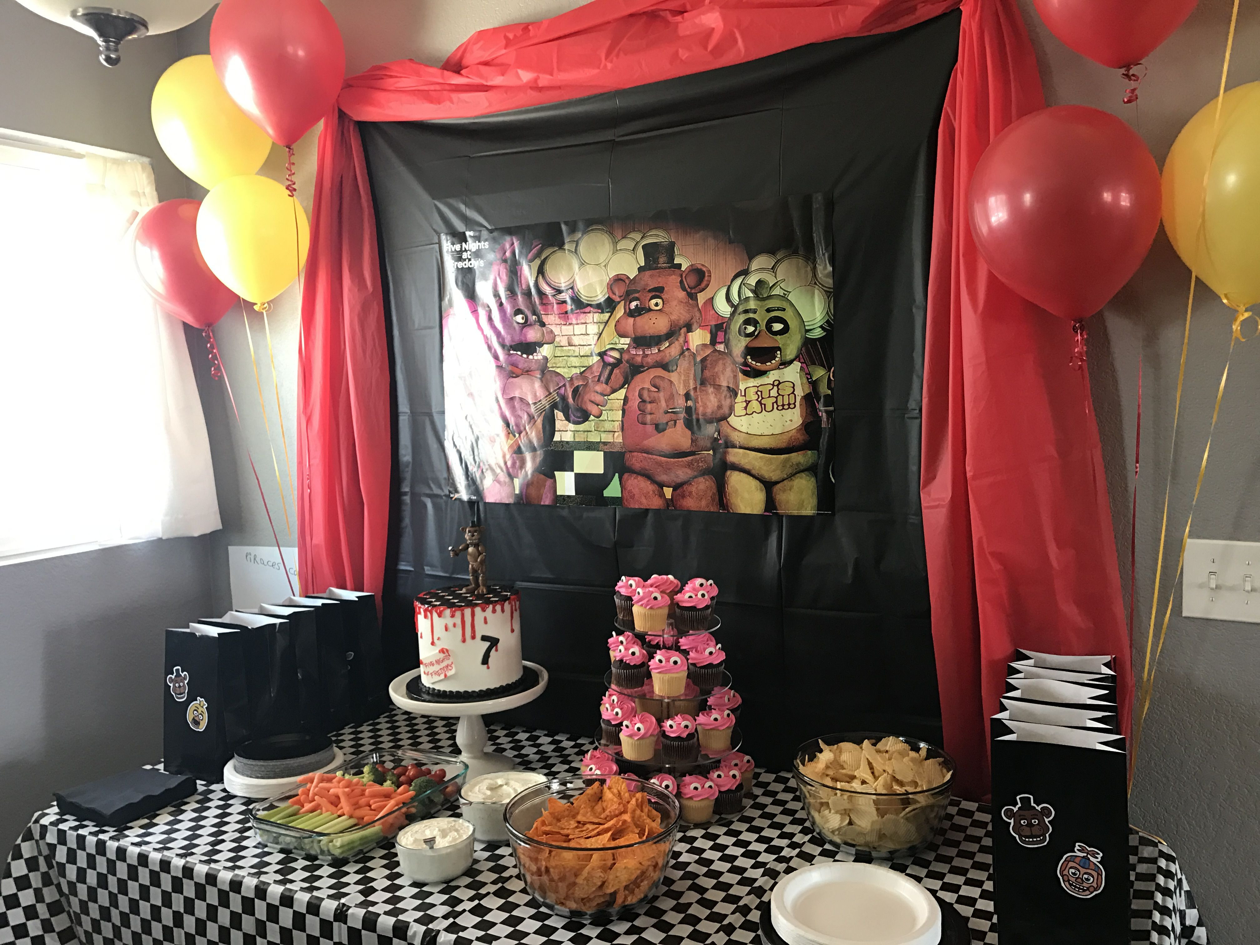 Best ideas about Fnaf Birthday Party
. Save or Pin Five Nights at Freddy s Birthday FNAF Birthday Now.