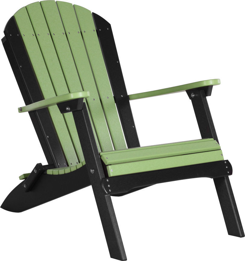 Best ideas about Folding Lawn Chair
. Save or Pin Poly Furniture Wood Folding Adirondack Chair LIME GREEN Now.