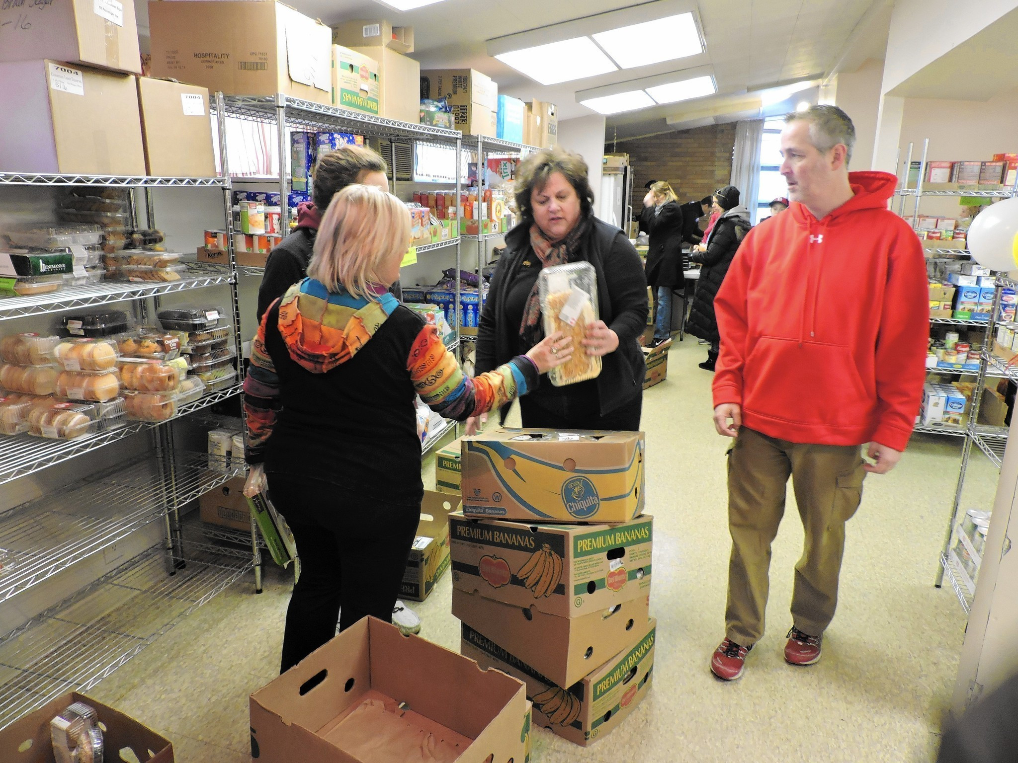 Best ideas about Food Pantry Volunteer
. Save or Pin Food pantry volunteers celebrate one year anniversary say Now.