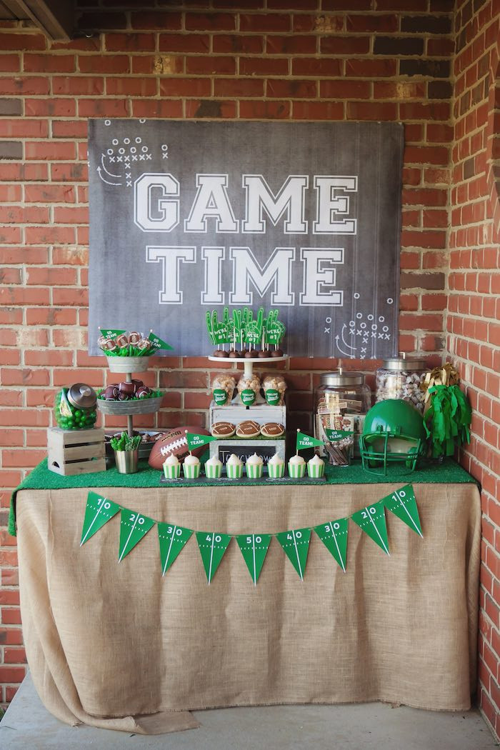 Best ideas about Football Birthday Party Ideas
. Save or Pin Kara s Party Ideas Tailgate Football Birthday Party Now.