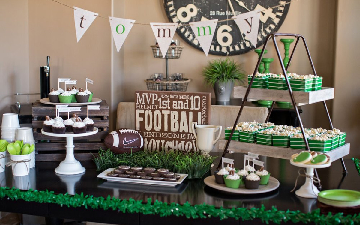 Best ideas about Football Birthday Party Ideas
. Save or Pin Tommy s Football Birthday Party Now.