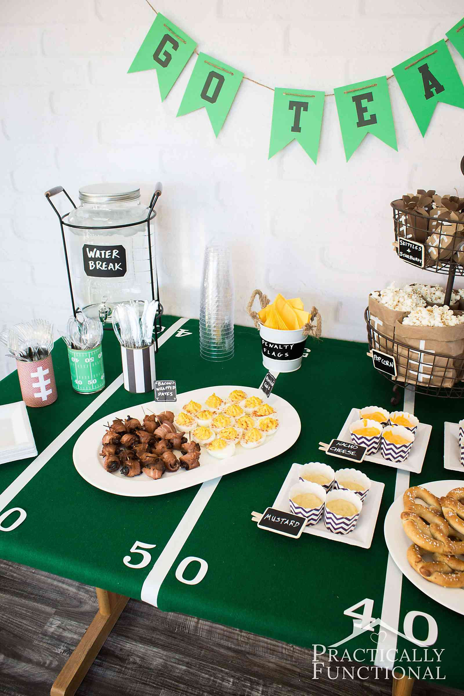 Best ideas about Football Birthday Party Ideas
. Save or Pin Football Party Ideas Food Decorations & More Now.