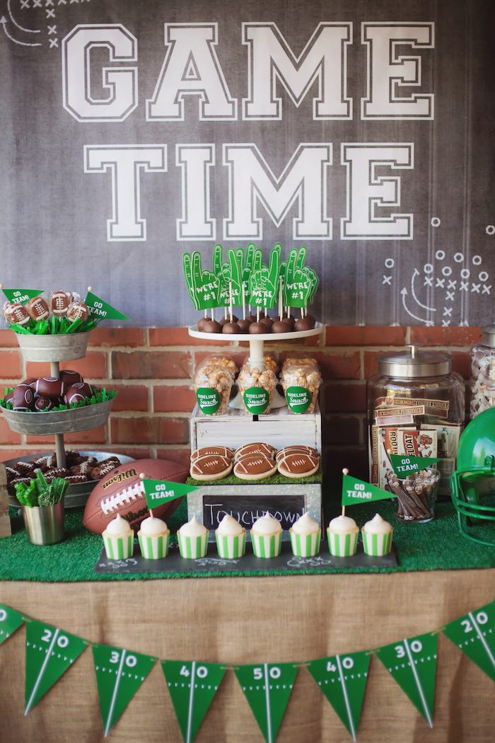 Best ideas about Football Birthday Party Ideas
. Save or Pin Kara s Party Ideas Tailgate Football Birthday Party Now.