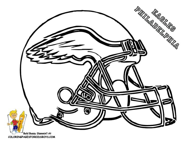 Best ideas about Football Helmet Coloring Pages For Kids
. Save or Pin eagle football coloring pages Now.