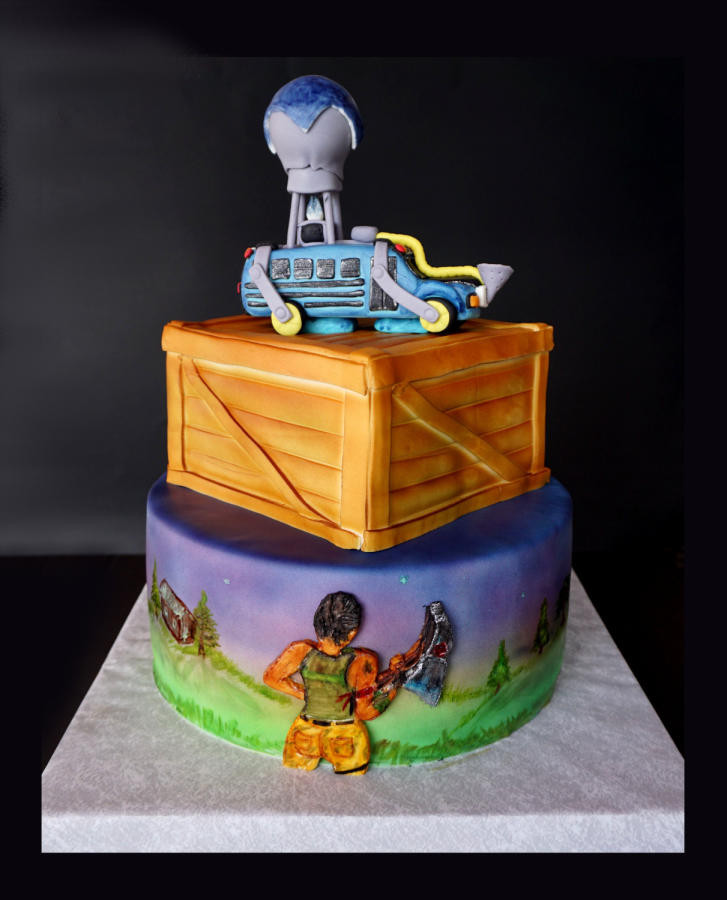 Best ideas about Fortnite Birthday Cake
. Save or Pin Fortnite cake cake by Dragana CakesDecor Now.