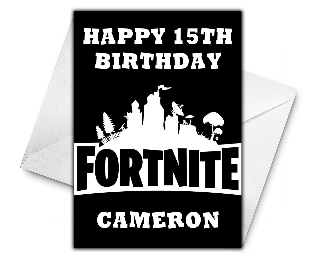 Best ideas about Fortnite Birthday Card
. Save or Pin FORTNITE Personalised Birthday Card Now.