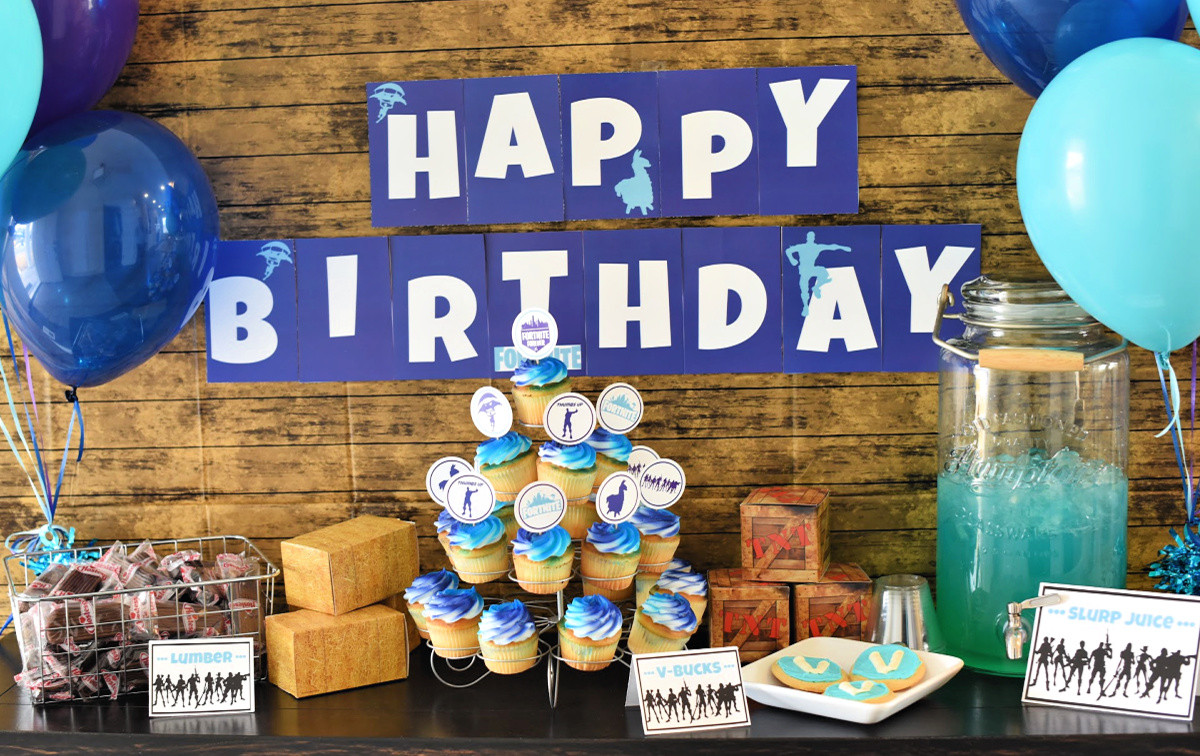 Best ideas about Fortnite Birthday Decorations
. Save or Pin Fun Fortnite Birthday Party – Fun Squared Now.