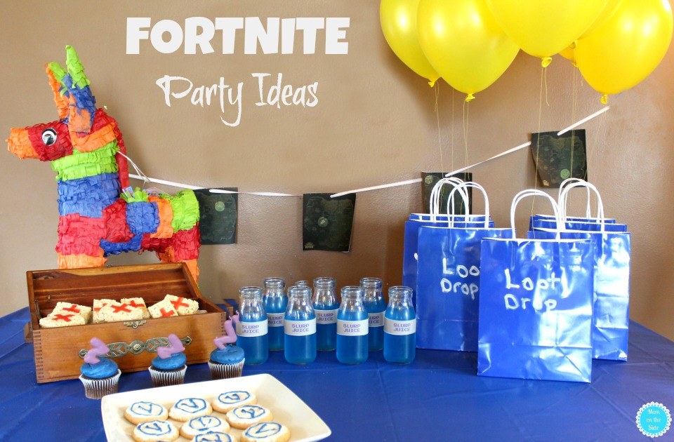 Best ideas about Fortnite Birthday Party
. Save or Pin FORTNITE Party Ideas Desserts Decorations and Fun Now.